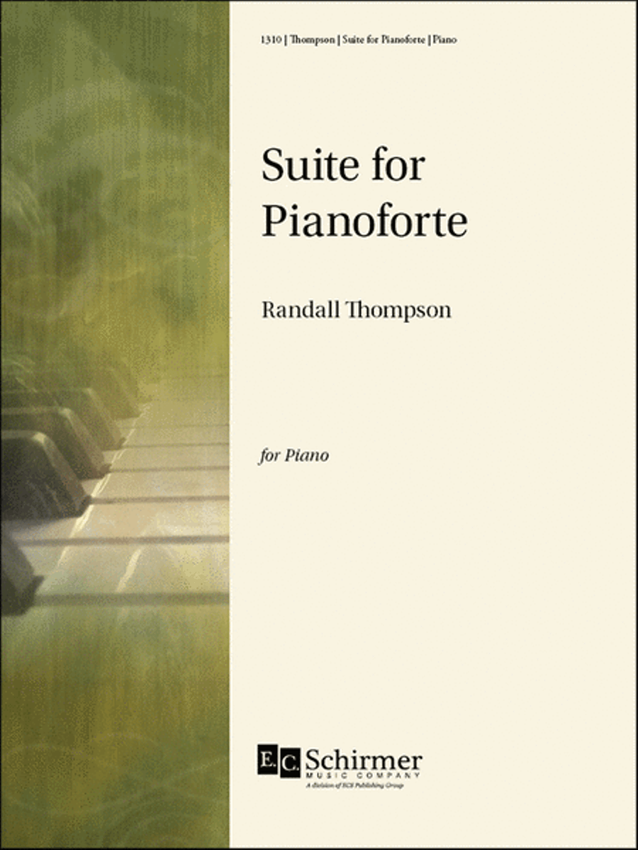 Suite for Piano Piano Solo scores gallery preview page 1