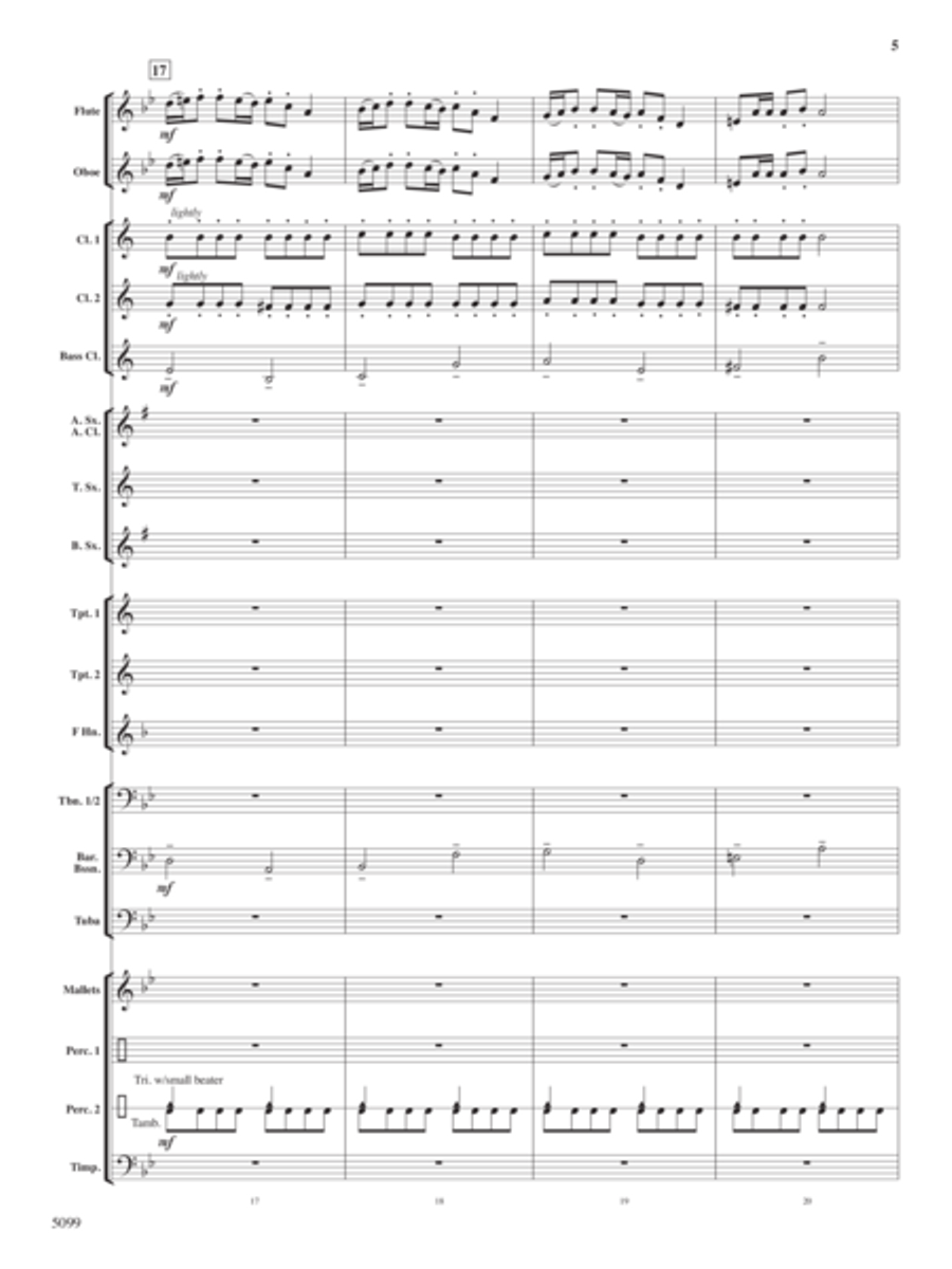 Stillmeadow Concert Band scores gallery preview page 5