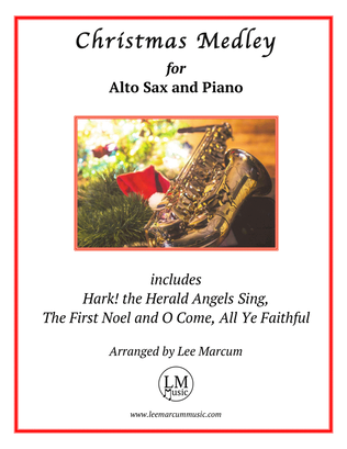 Book cover for Christmas Medley - Alto Sax
