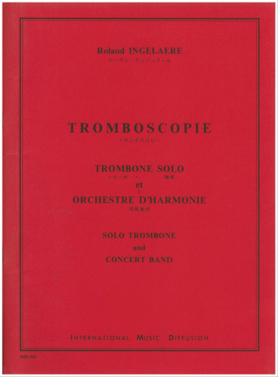 Tromboscopie Trombone Solo scores gallery preview page 1