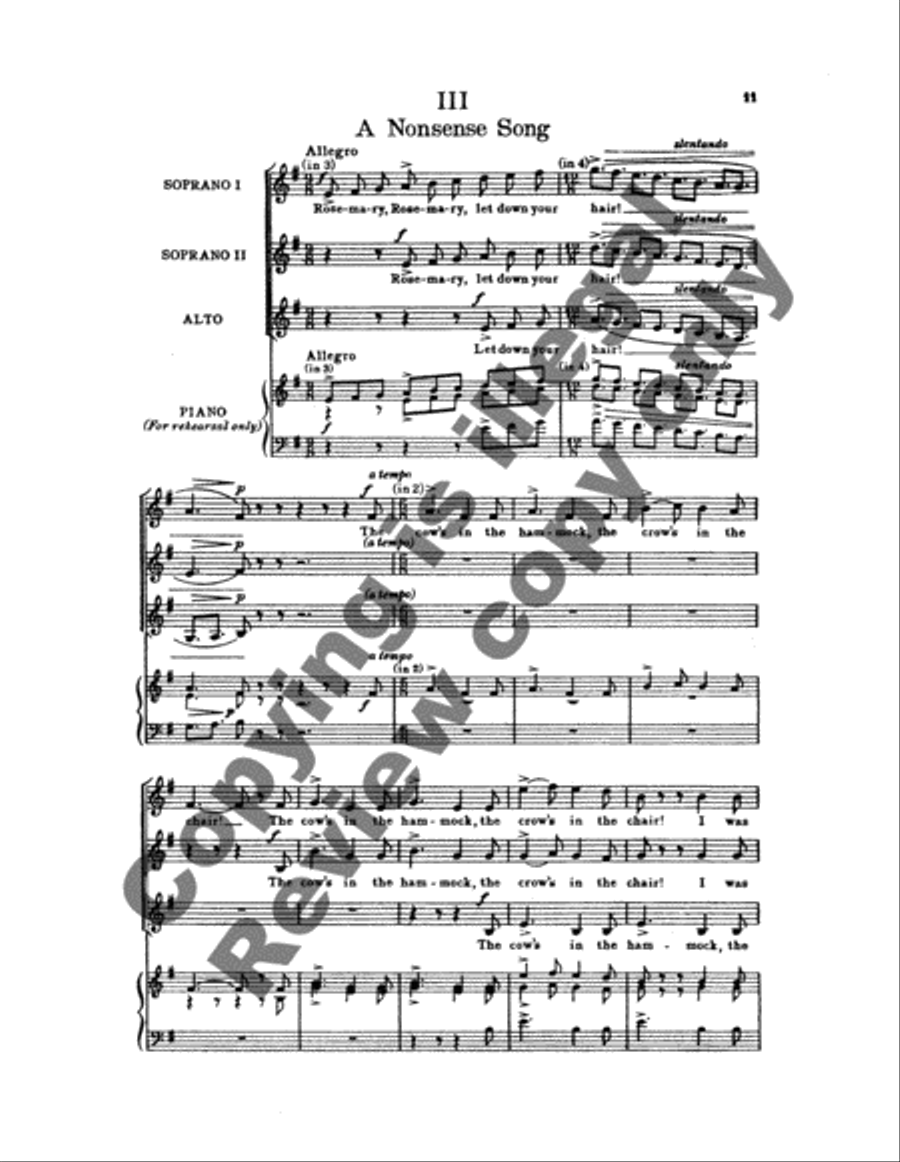 Rosemary Rosemary SSAA scores gallery preview page 5