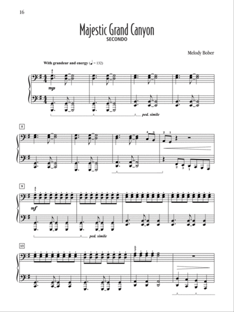 Southwest Landscapes Small Ensemble scores gallery preview page 6
