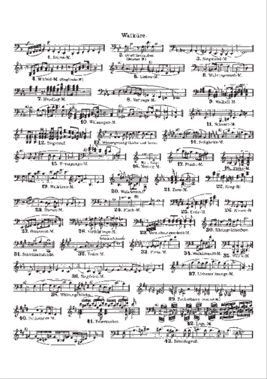 The Valkyrie (La Walkyrie) WWV 86 B Choir scores gallery preview page 2