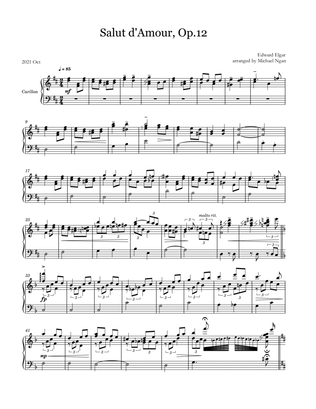 Salut d'Amour (arranged for carillon)