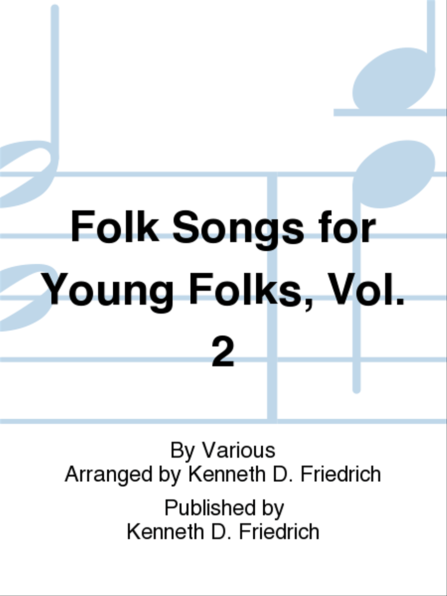 Folk Songs for Young Folks, Vol. 2 Violin Solo scores gallery preview page 1