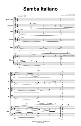 Samba Italiano (for SATB and Piano Accompaniment)