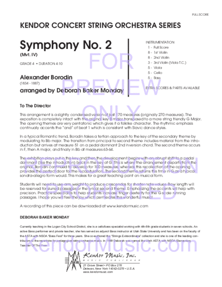 Symphony No. 2 (Mvt. IV) image number null