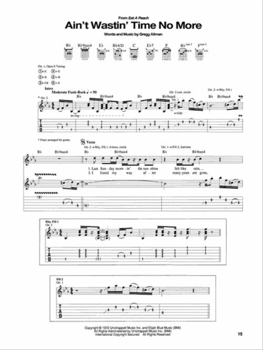 The Definitive Collection For Guitar - Volume 1 Electric Guitar scores gallery preview page 7