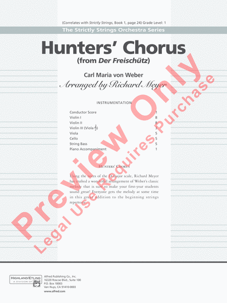 Hunters' Chorus