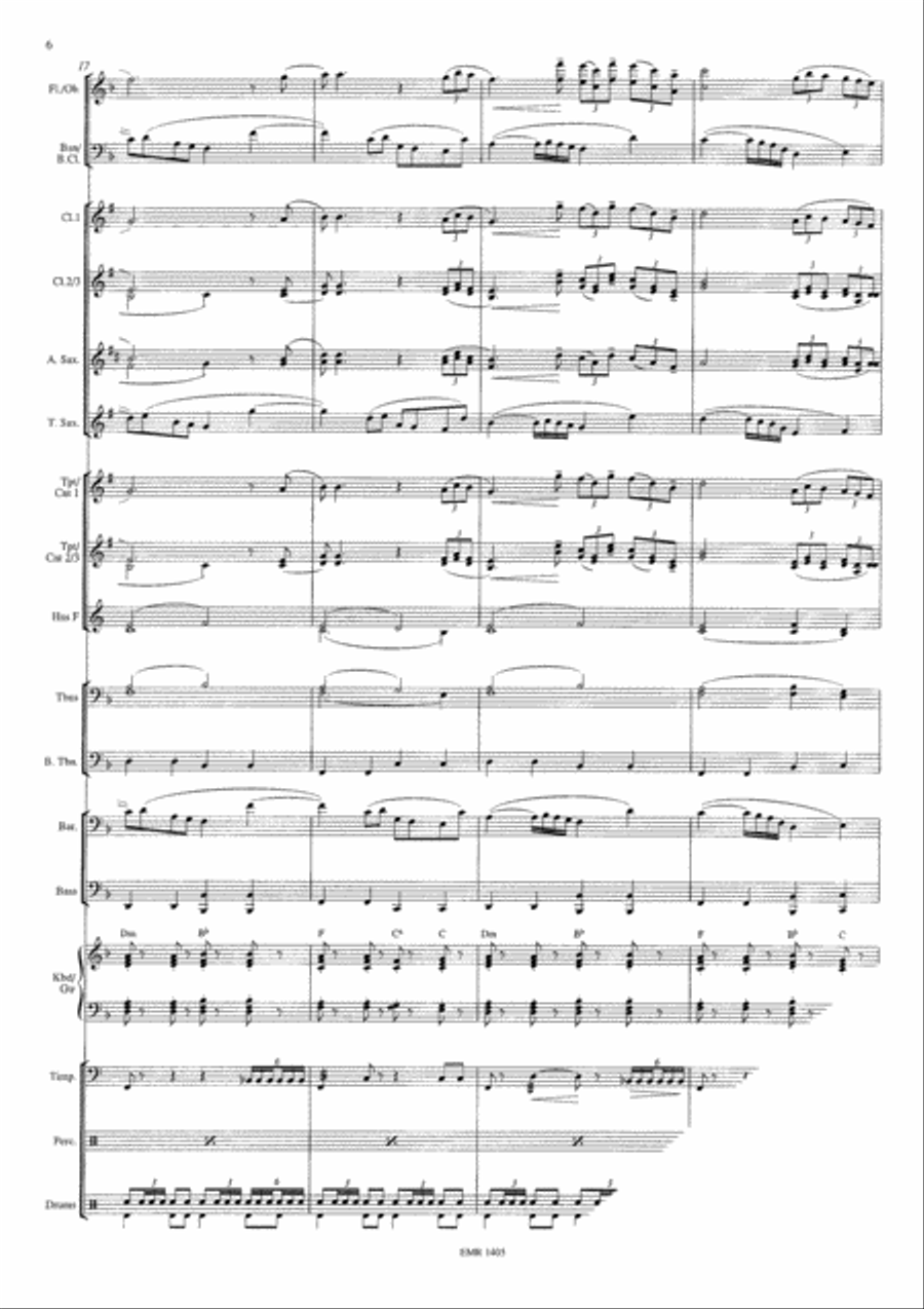 Time To Say Goodbye Time To Say Goodbye Concert Band scores gallery preview page 7