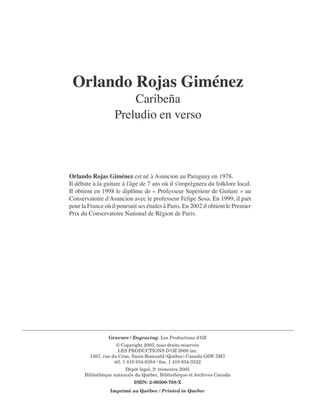 Book cover for Caribena, Preludio en verso