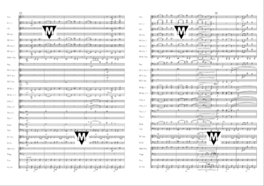 Uptown Girl Concert Band scores gallery preview page 10