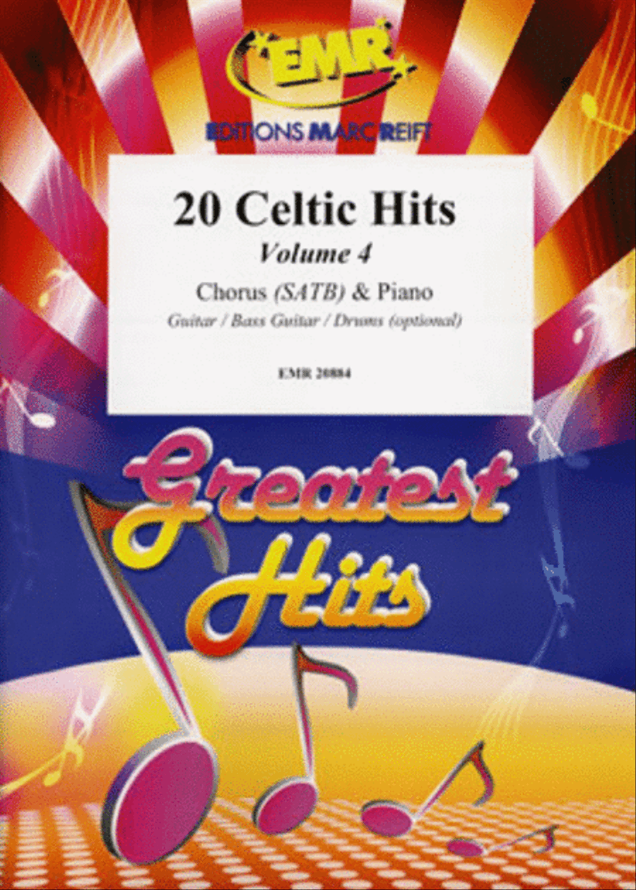 20 Celtic Hits Volume 4 4-Part scores gallery preview page 1
