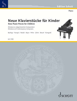 New Piano Pieces for Children