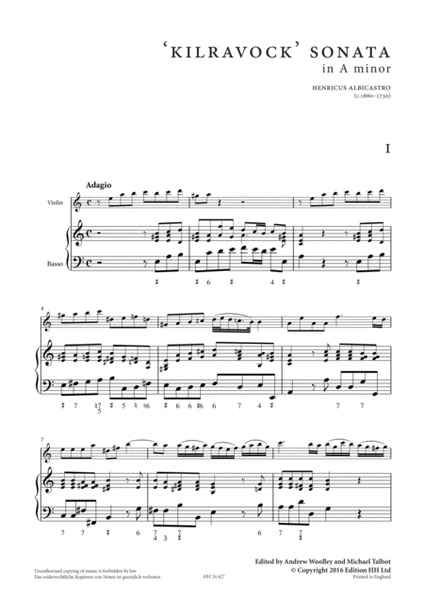Kilravock Sonata in A minor