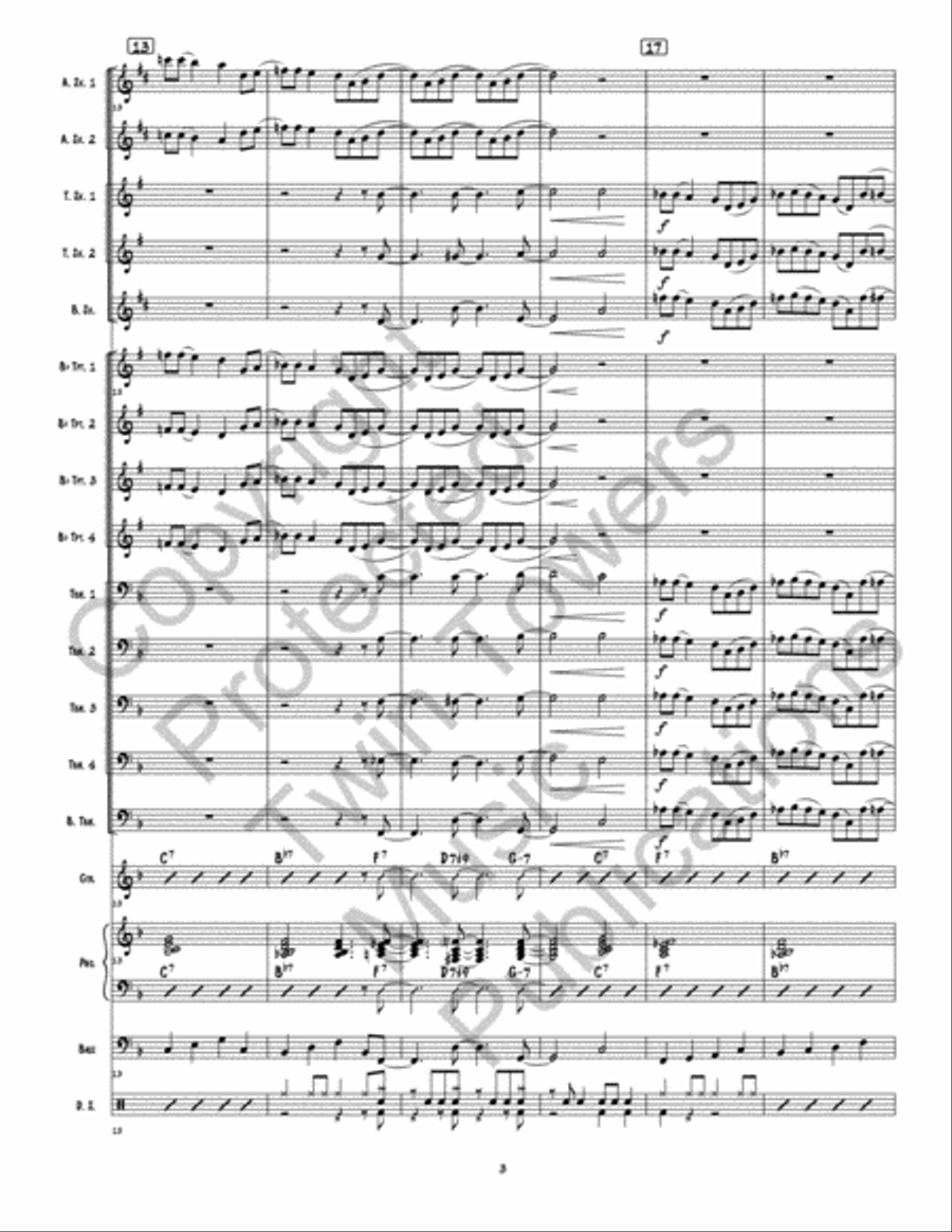 Williemakeit Blues Williemakeit Blues Jazz Ensemble scores gallery preview page 4