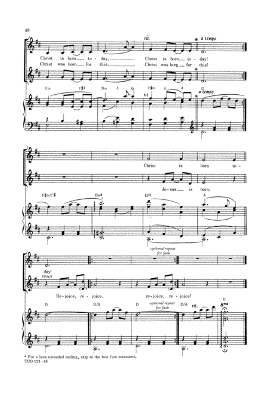 Christmasing 2-Part scores gallery preview page 50