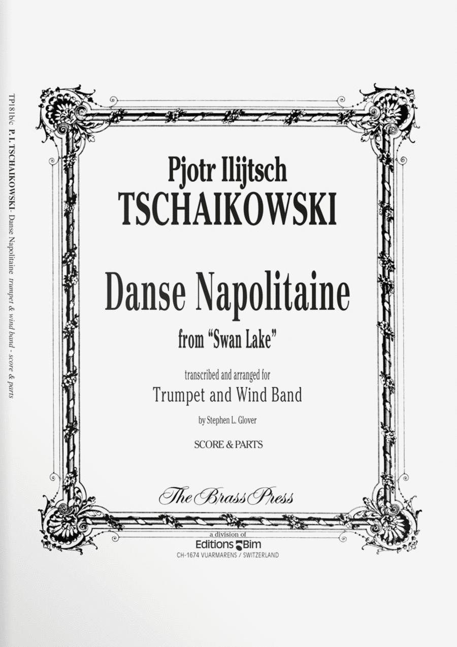 Danse Napolitaine Concert Band scores gallery preview page 1