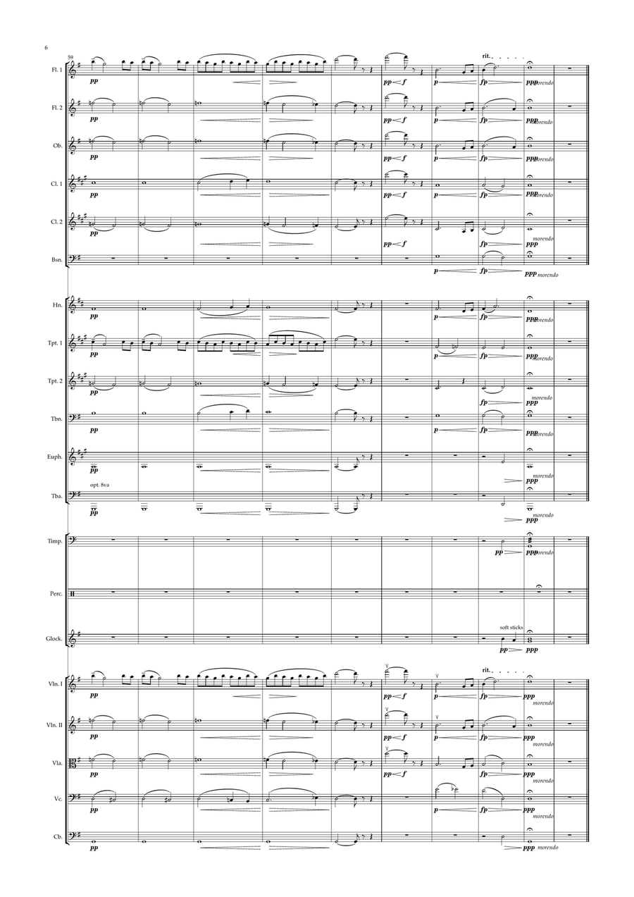 The Last Spring from 'Elegiac Melodies' Full Orchestra scores gallery preview page 6