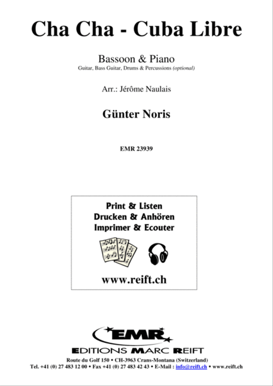 Cha Cha - Cuba Libre Cha Cha - Cuba Libre Bassoon Solo scores gallery preview page 2
