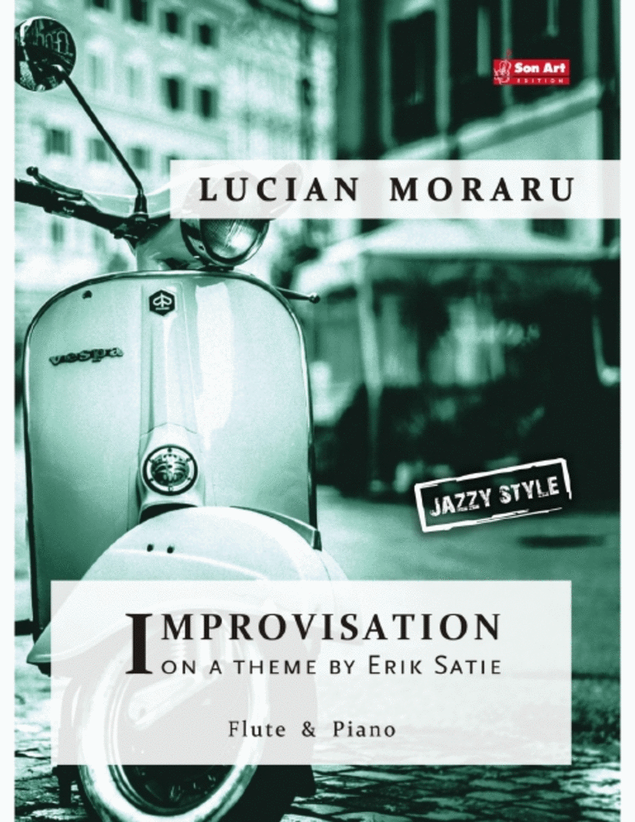Improvisation on a theme by Erik Satie Flute Solo scores gallery preview page 1