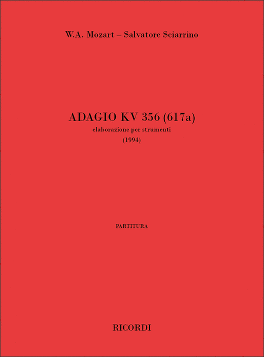 Adagio KV 356 (617A)