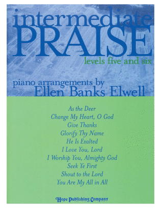 Book cover for Intermediate Praise (Levels 5 and 6)