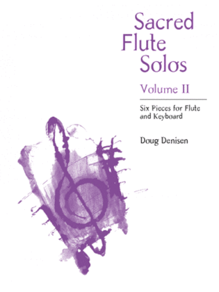 Book cover for Sacred Flute Solos - Volume 2