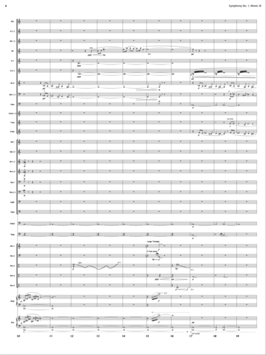 And the Earth Trembled (Symphony 1, New Day Rising, Mvt. III) Concert Band scores gallery preview page 3