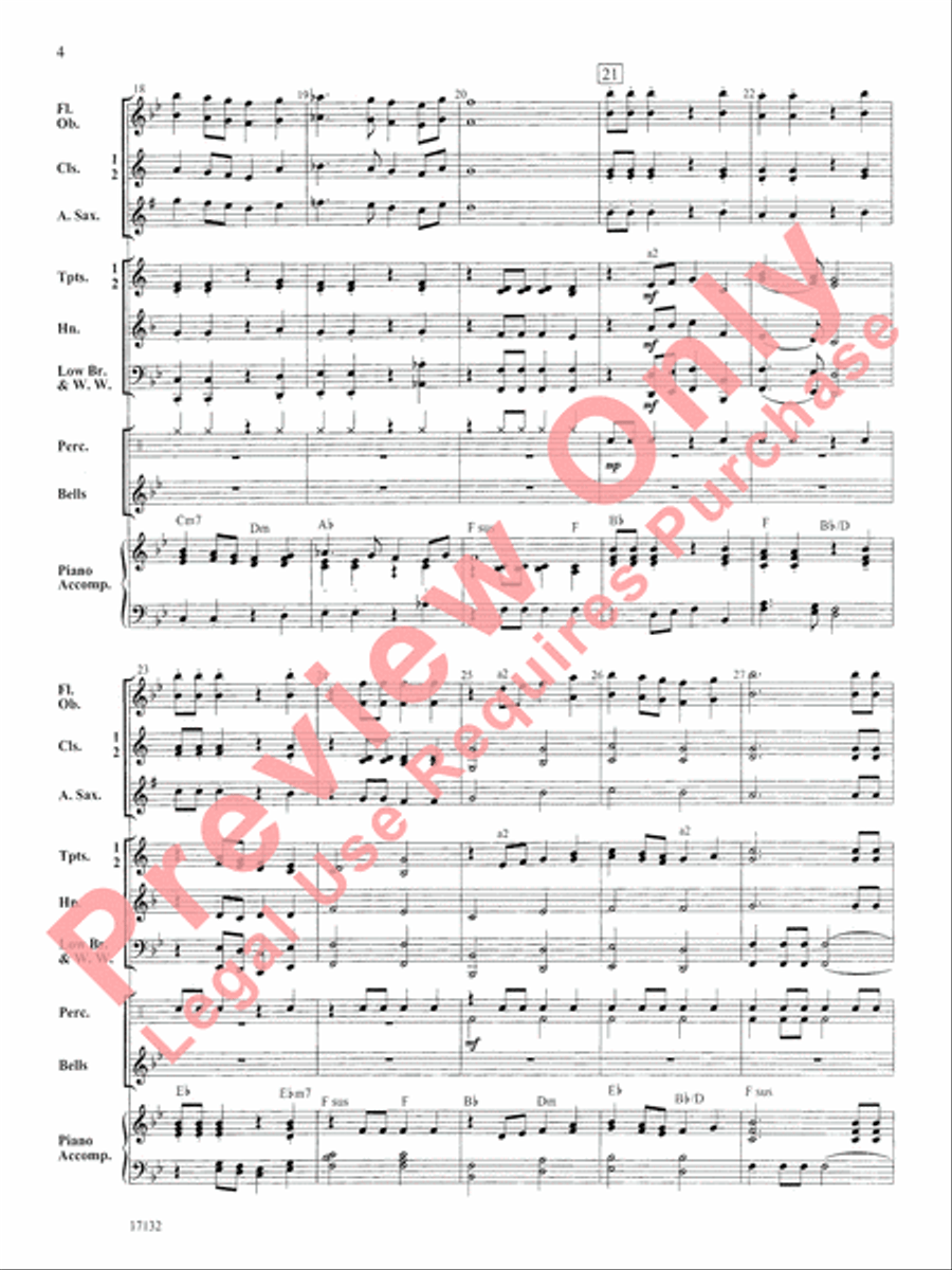 Bryce Canyon Overture Concert Band scores gallery preview page 5