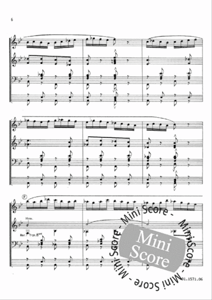 A Tribute to the Liberators Concert Band scores gallery preview page 13