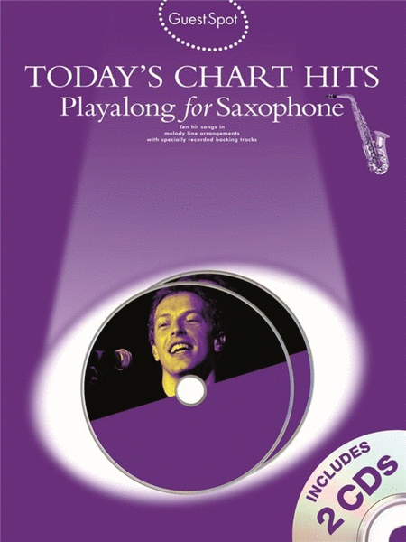 Guest Spot Todays Chart Hits Alto Sax Book/CD