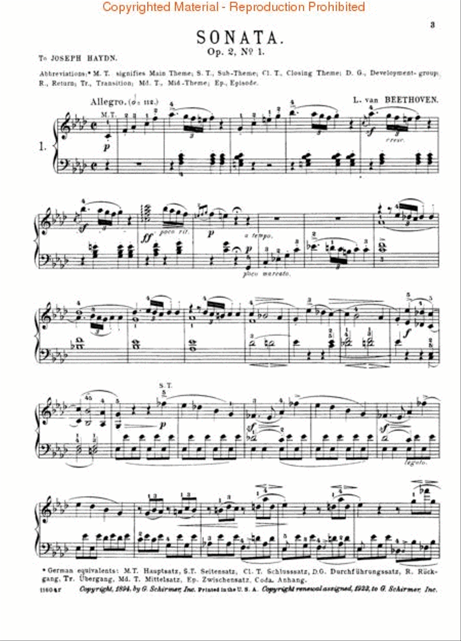 Sonatas – Book 1 Piano Solo scores gallery preview page 3