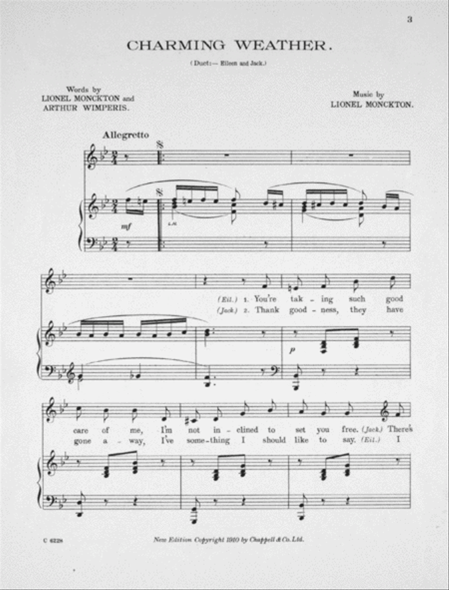Charming Weather Voice scores gallery preview page 2