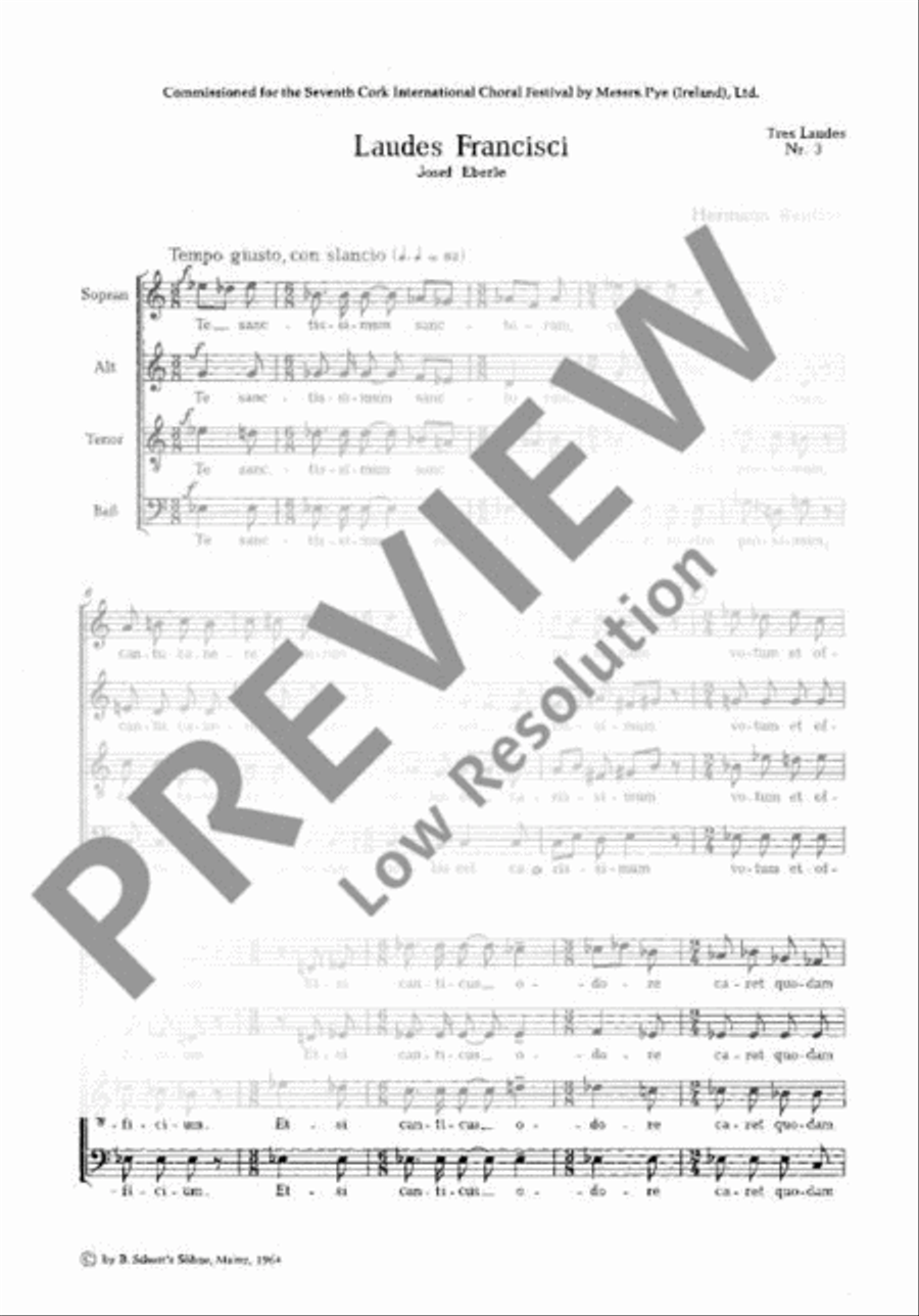Tres Laudes 4-Part scores gallery preview page 2