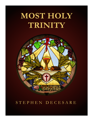 Book cover for Most Holy Trinity