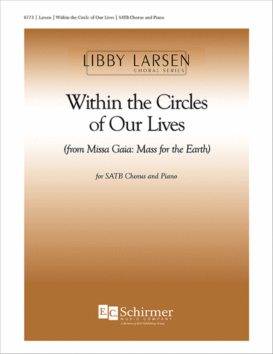 Within the Circles of Our Lives (Piano/Vocal Score) 4-Part scores gallery preview page 1
