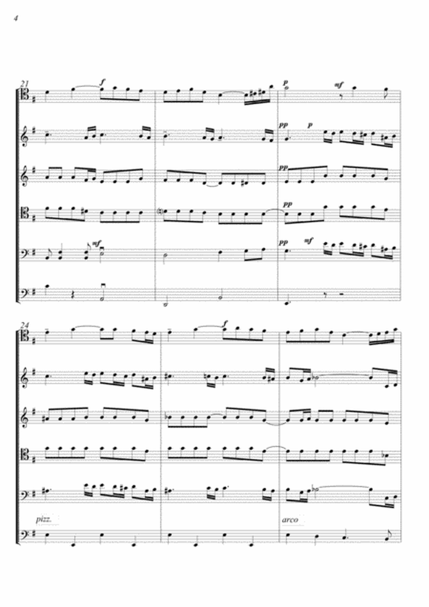 Vocalize "Op.34 No.14 (Comp. 1915) orig. C# minor" (Arranged for 6 Cellos)