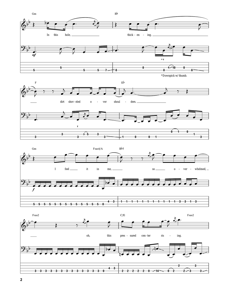 Happy? Electric Guitar scores gallery preview page 2