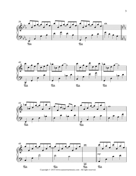 Reflections (Solo Piano) Piano Solo - Digital Sheet Music