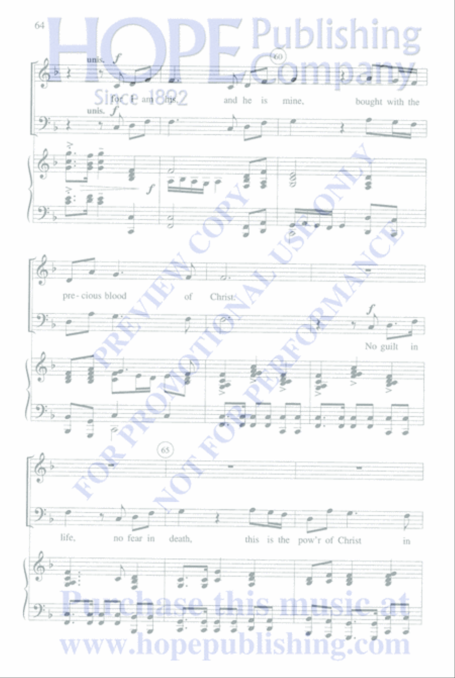 Here is the Love Here is the Love Choir scores gallery preview page 68