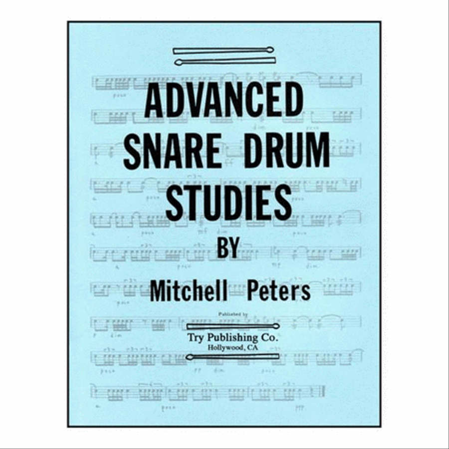 Advanced Snare Drum Studies Percussion scores gallery preview page 1