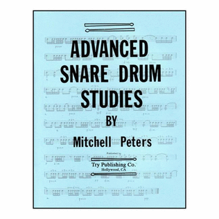 Book cover for Advanced Snare Drum Studies