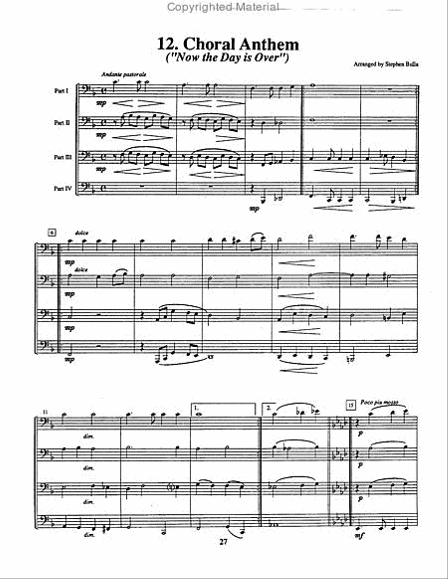 Quartets for Low Brass EETT scores gallery preview page 13