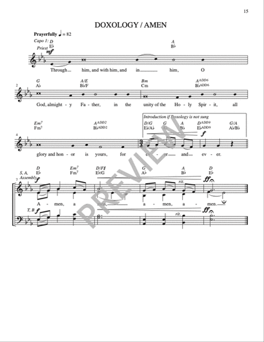 Missa de Lumine - Guitar edition Guitar scores gallery preview page 17