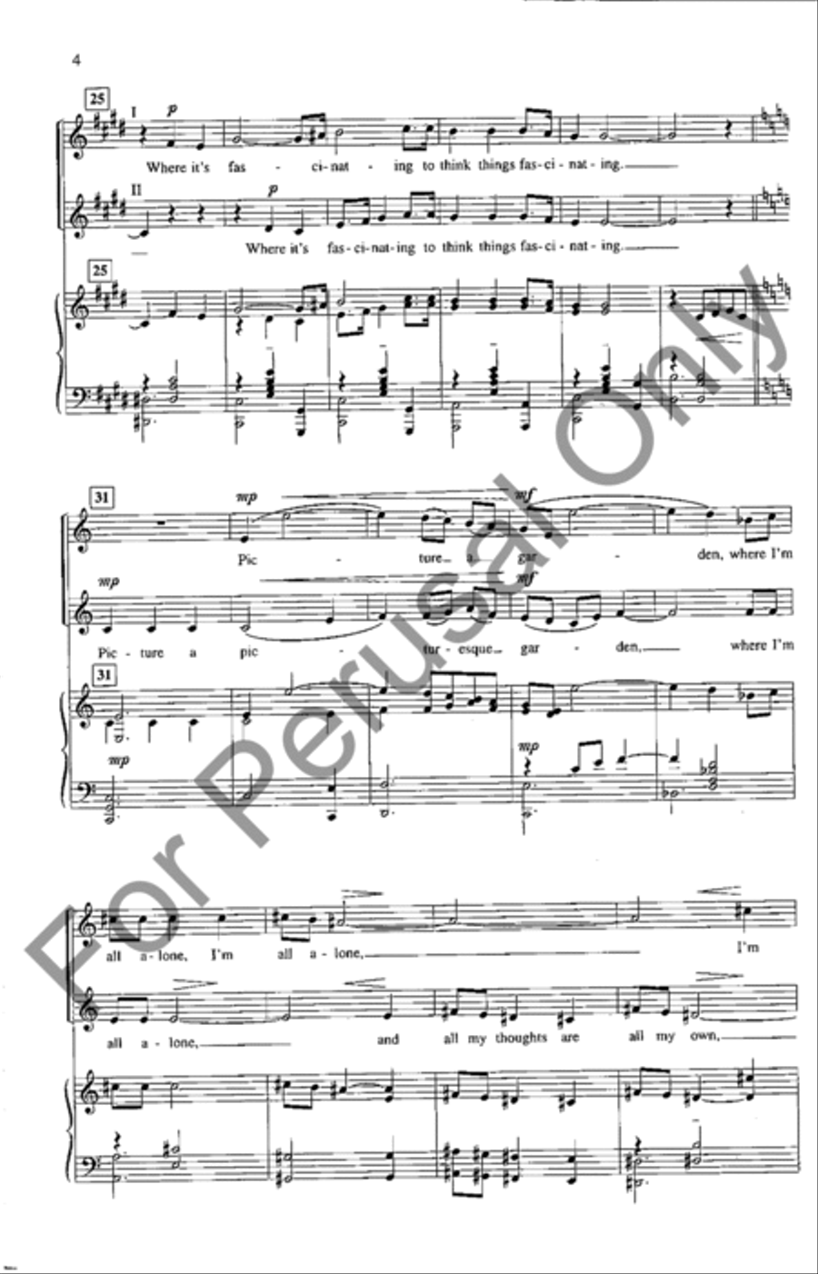 Garden of Secret Thoughts, Set 1 SA scores gallery preview page 3