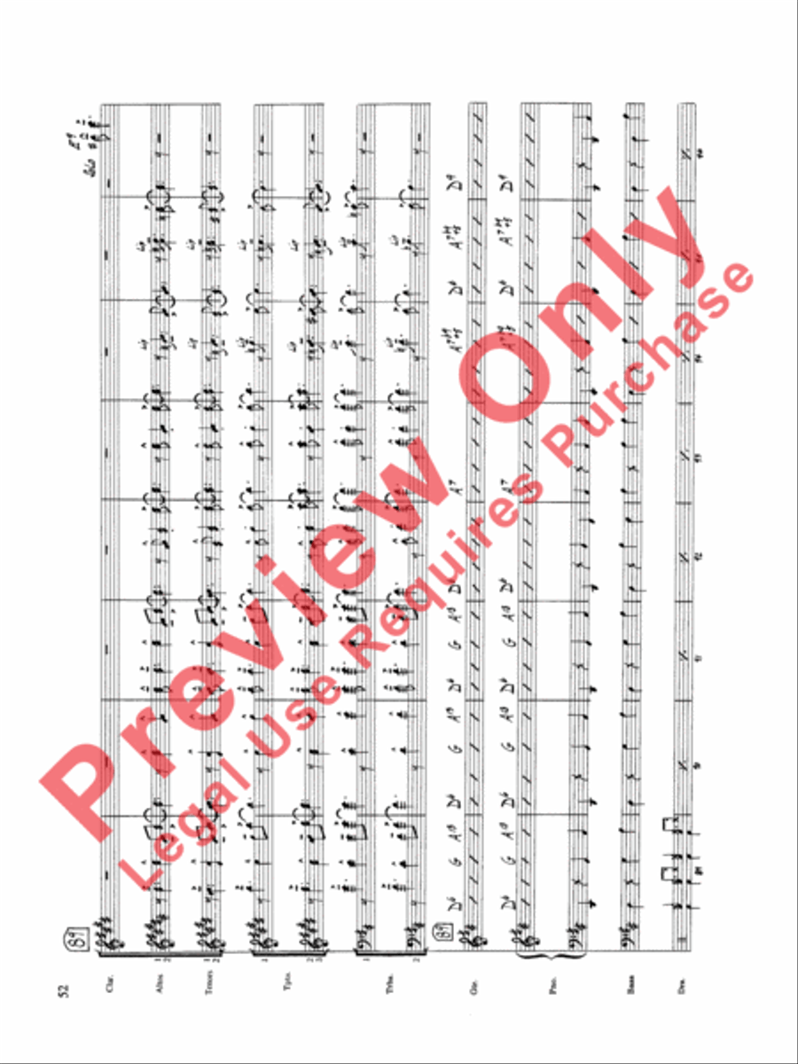 Original Big Band Sounds Big Band scores gallery preview page 53