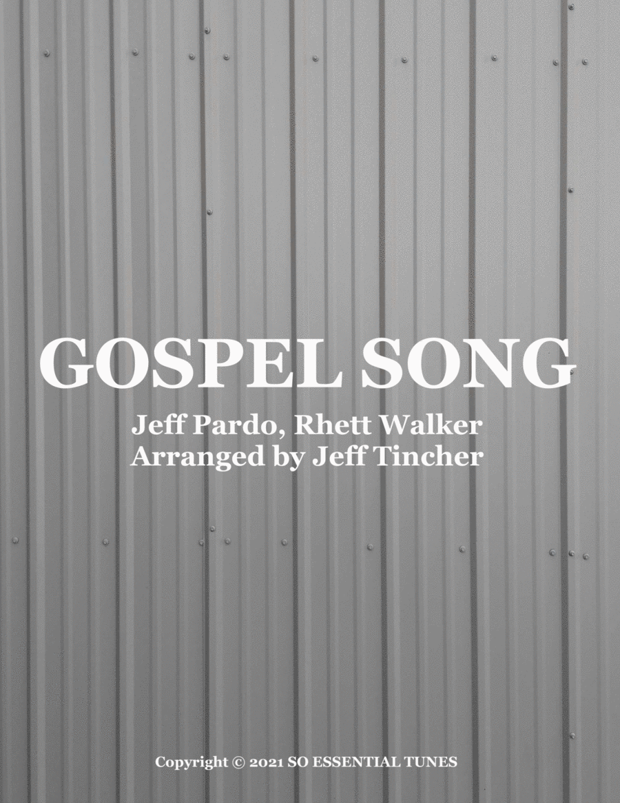 Gospel Song Gospel Song Voice scores gallery preview page 1