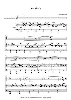Ave Maria - Franz Schubert (Soprano Sax + Piano)