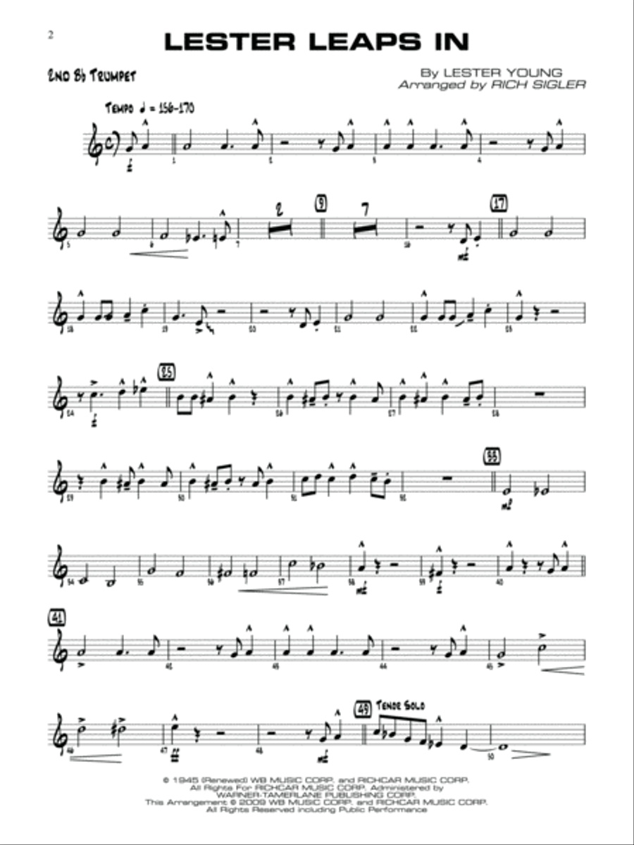 Jazz Band Collection for Jazz Ensemble Jazz Ensemble scores gallery preview page 3